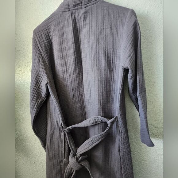 Parachute waffle robe unisex lagenlook minimalist freestyle - Picture 4 of 12